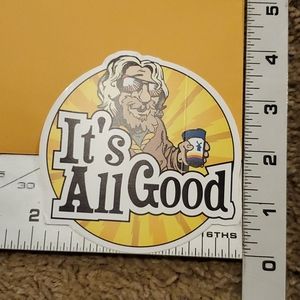**It's All Good Dutch Bros sticker